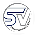 Gerichtssachverständige SV Logo